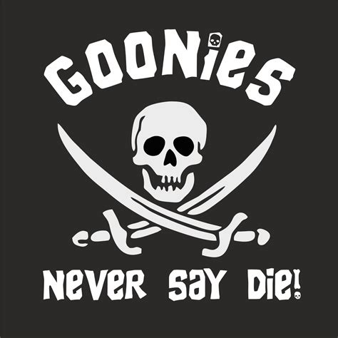 THE GOONIES: NEVER SAY DIE GAME (DE) It’s our time, down here. Embark on a perilous adventure full of dangerous booby traps and treacherous treasure-filled caverns! One player is the Goondocks. Master, controlling fearsome foes, from the outlaw family, the Fratellis, to the legendary pirate, One-Eyed Willie. The other players take on the role ...